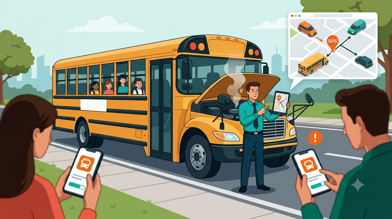 What Happens When a School Bus Breaks Down? A Modern Incident Response Plan